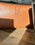 BV Large Leather Cosmetic Bag