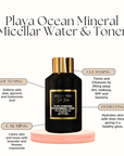 Playa Ocean Mineral Toner and Micellar Water