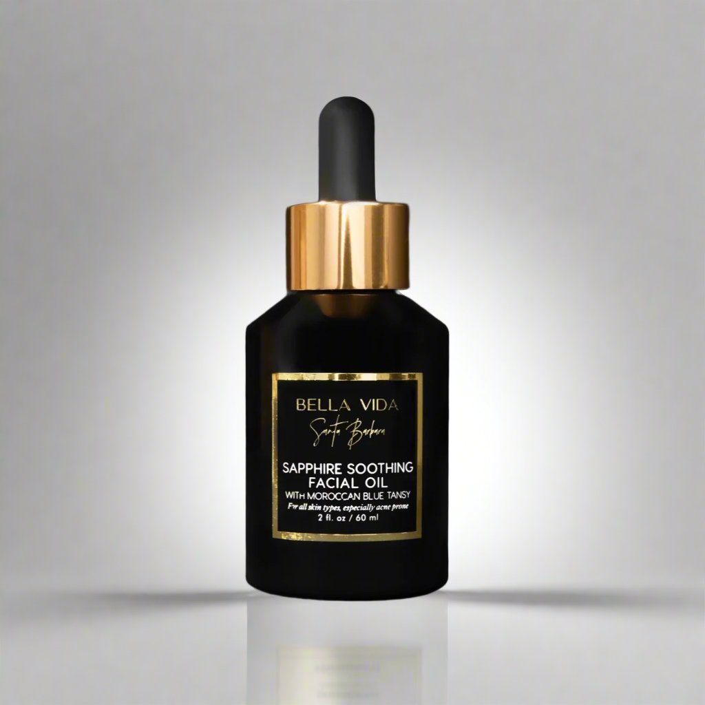 Sapphire Soothing Facial Oil with Moroccan Blue Tansy