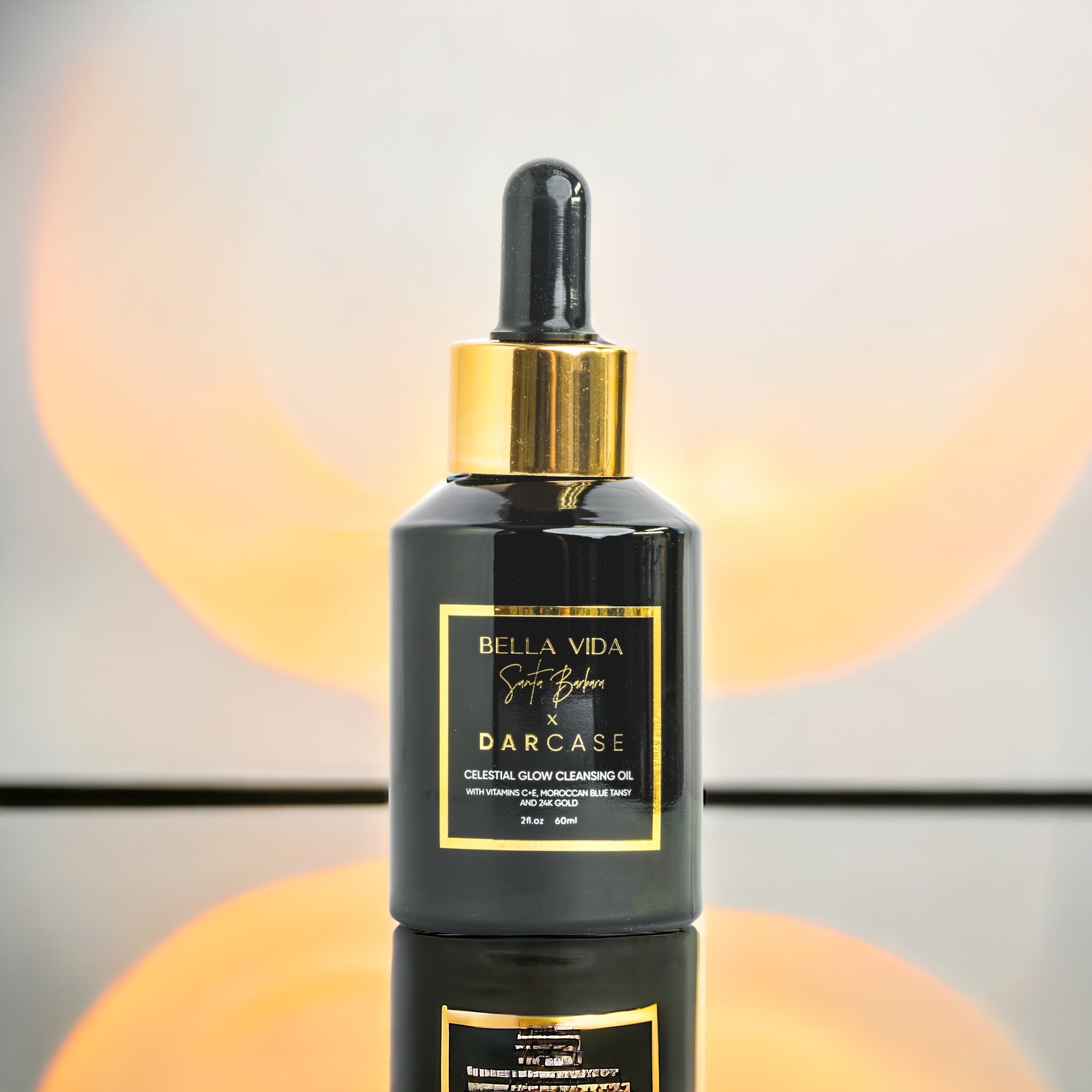 New! Celestial Glow Cleansing Oil with Vitamin C, 24k Gold and Moroccan Blue Tansy