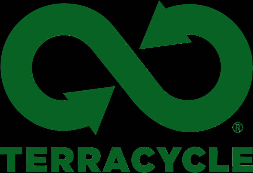 Terracycle logo with green recycling symbol on a white background
